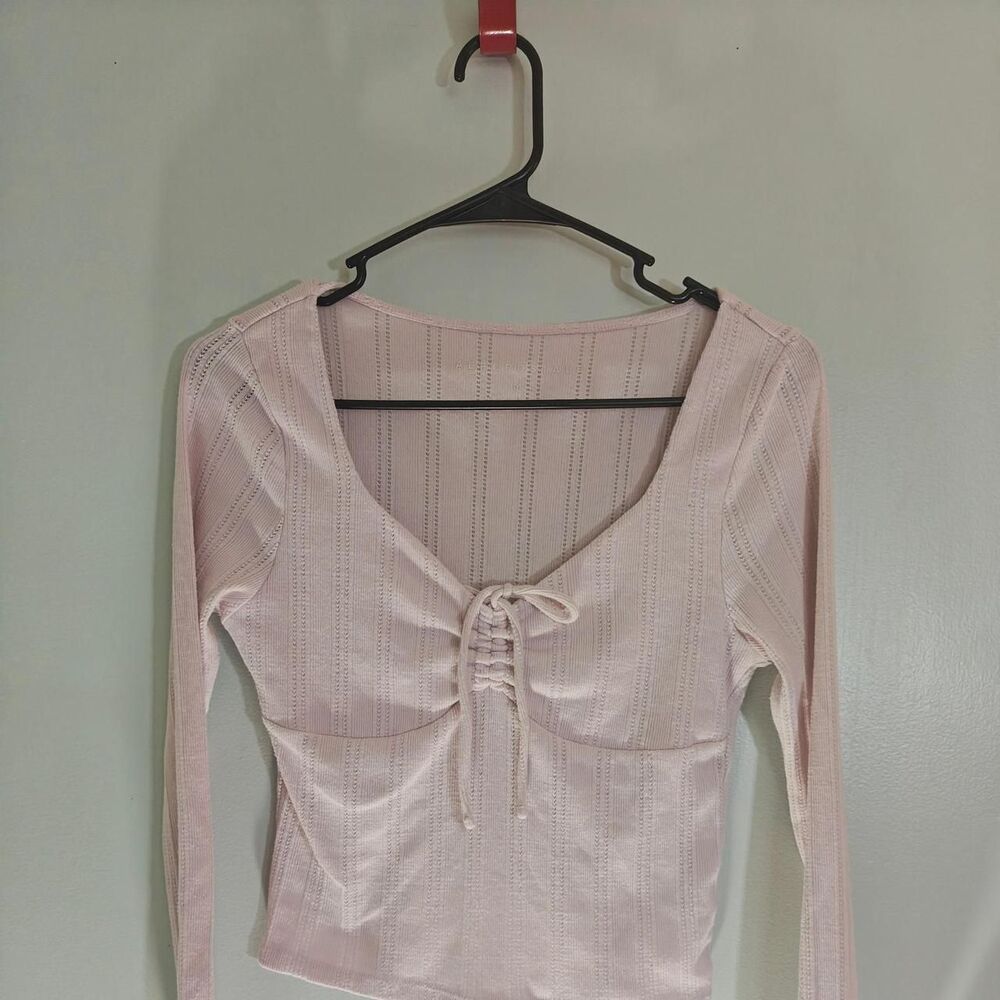 Aeropostale Women's Pink Blouse
